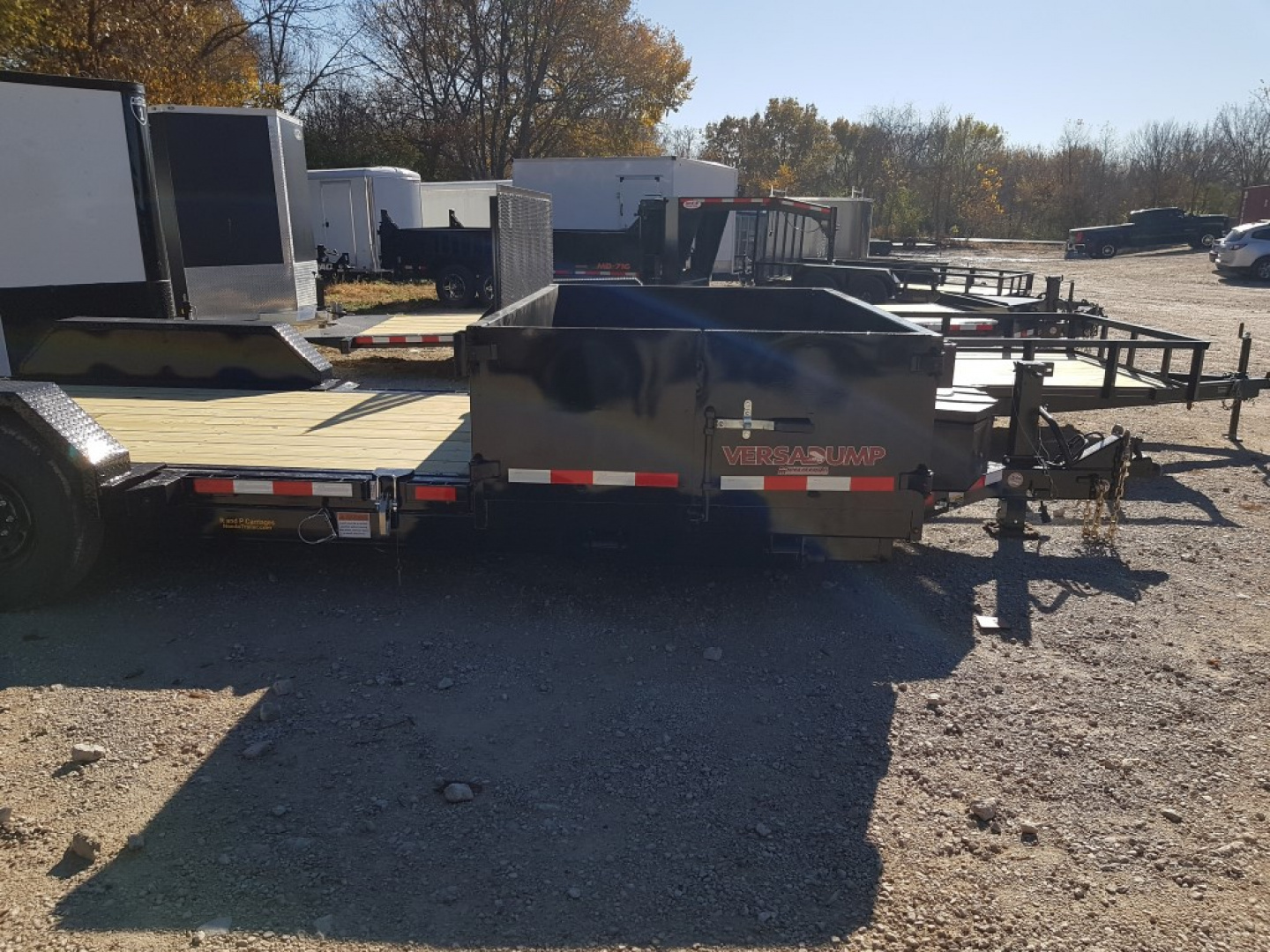 New 2026 Midsota HS-21 (16′ Tilt Bed) Dump Trailer