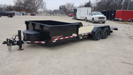 New 2026 Midsota HS-21 (16′ Tilt Bed) Dump Trailer