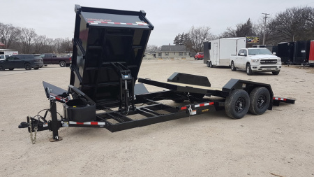 New 2026 Midsota HS-21 (16′ Tilt Bed) Dump Trailer