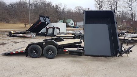 New 2026 Midsota HS-21 (16′ Tilt Bed) Dump Trailer