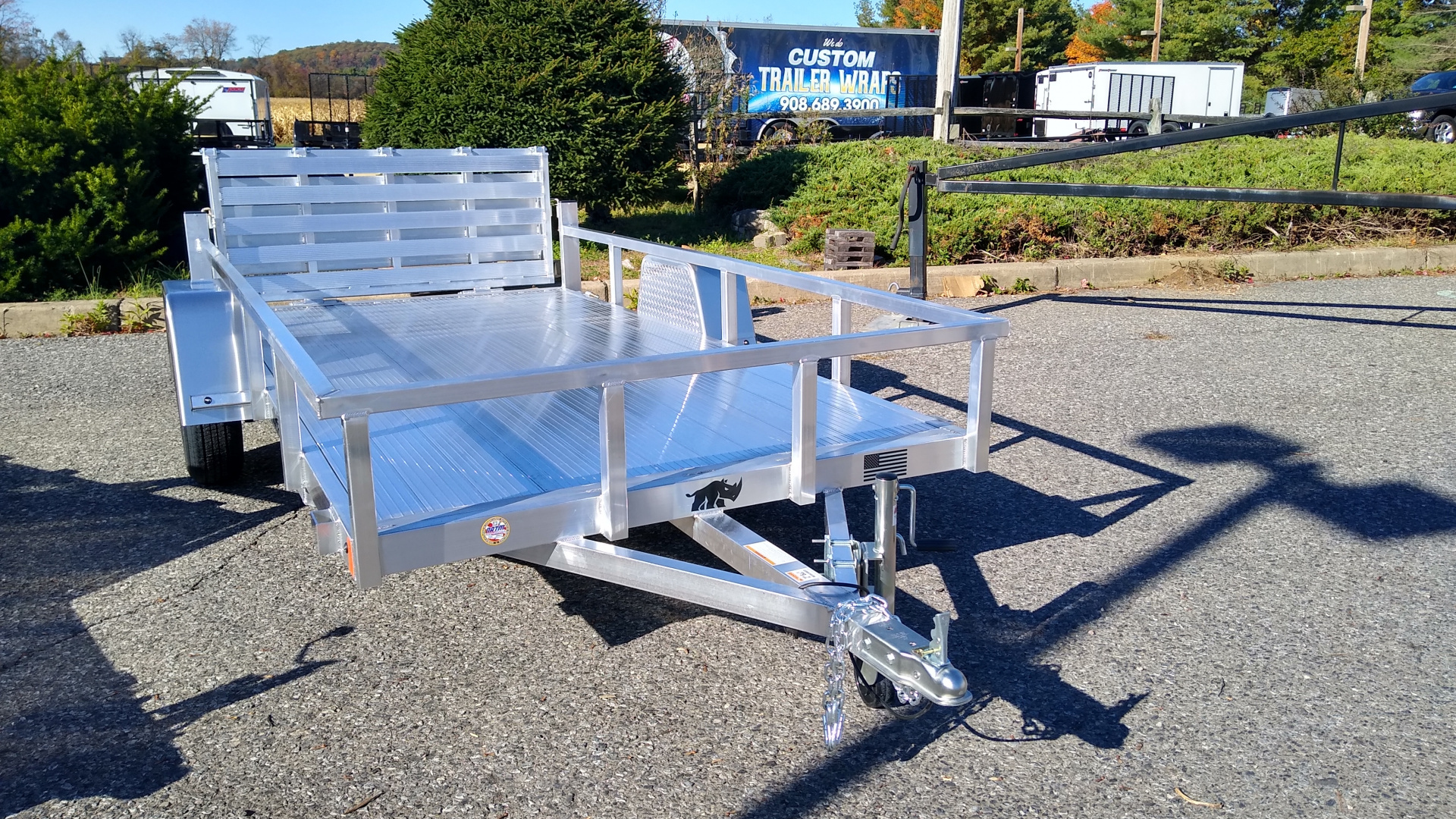 New 2026 Black Rhino LSS612-A Utility Trailer