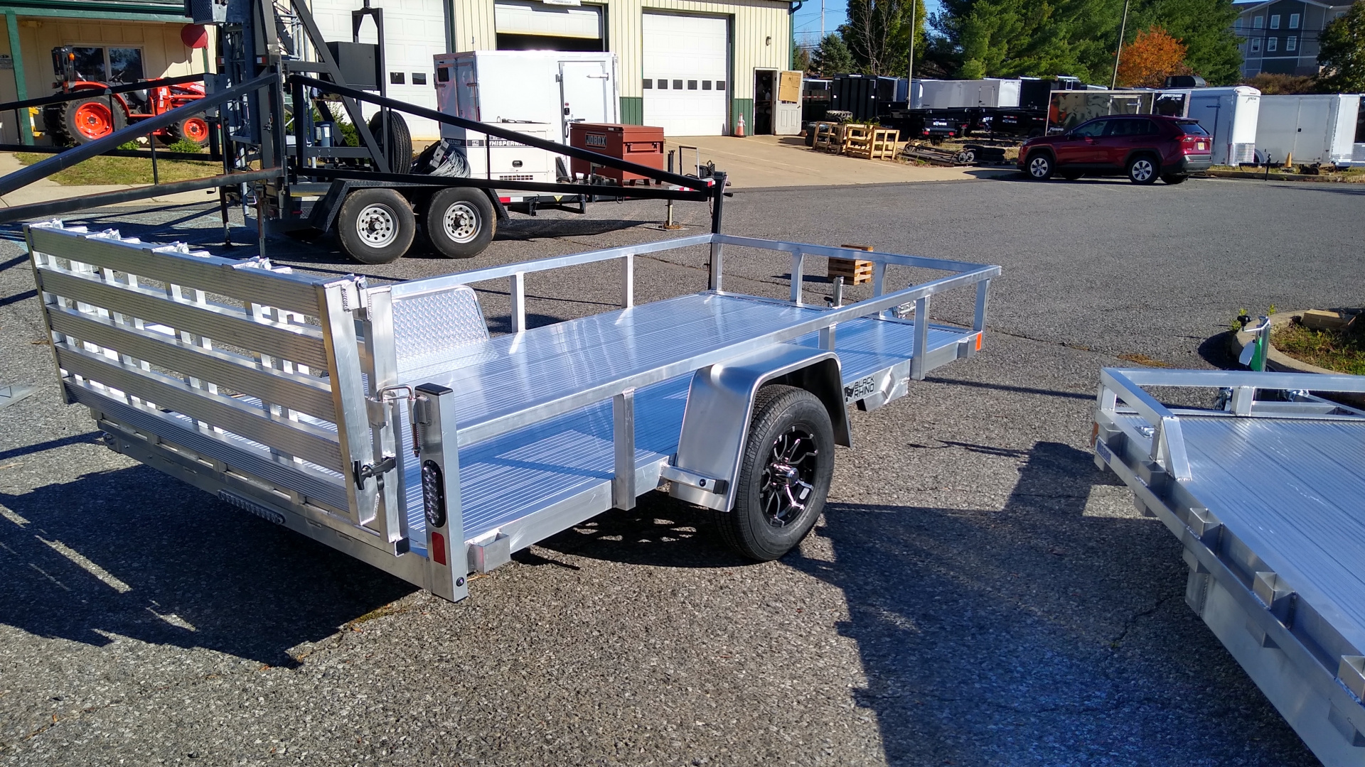 New 2026 Black Rhino LSS612-A Utility Trailer
