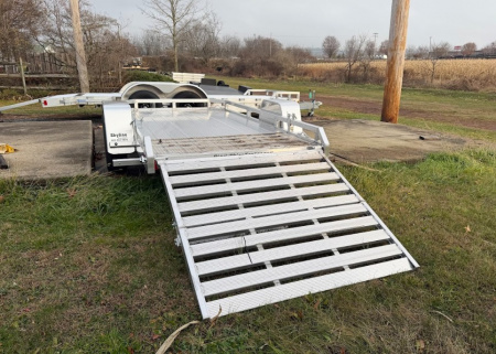 New 2026 Black Rhino LSS612-A Utility Trailer