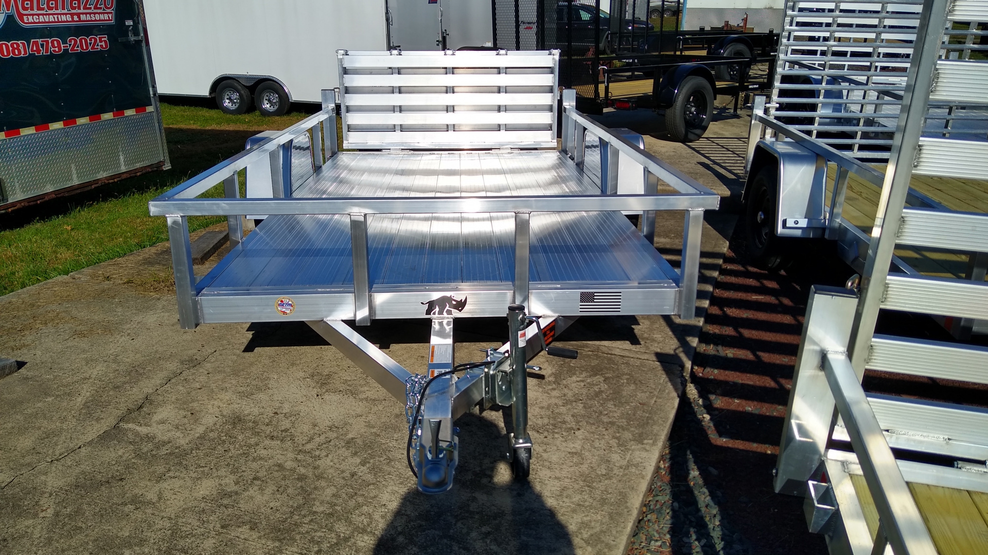 New 2026 Black Rhino LSS612-A Utility Trailer