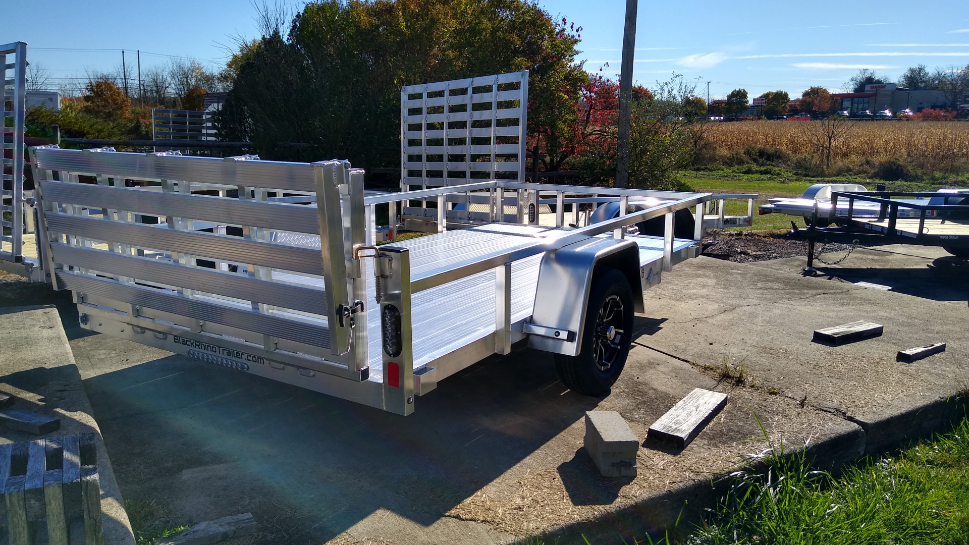 New 2026 Black Rhino LSS612-A Utility Trailer