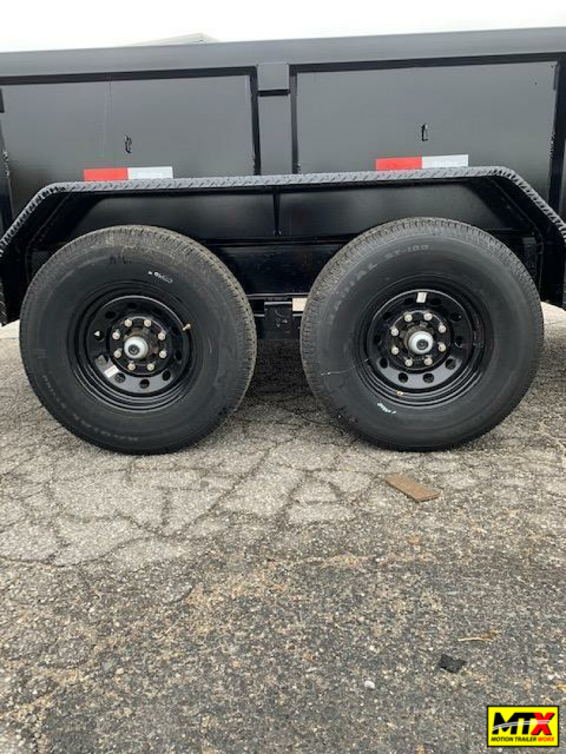 New 2025 Big Tex Trailers 7x14 Gooseneck 14GX w/ Slide-In Ramps Dump Trailer