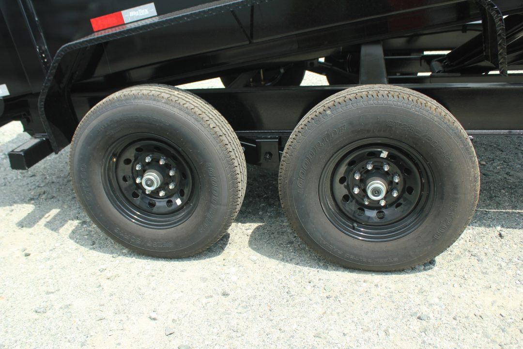 New 2025 Big Tex Trailers 7x14 Gooseneck 14GX w/ Slide-In Ramps Dump Trailer