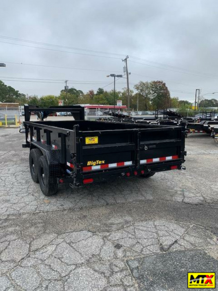 New 2025 Big Tex Trailers 7x14 Gooseneck 14GX w/ Slide-In Ramps Dump Trailer
