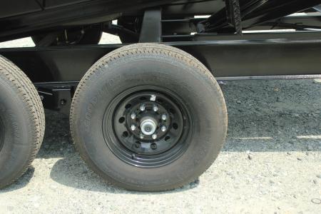 New 2025 Big Tex Trailers 7x14 Gooseneck 14GX w/ Slide-In Ramps Dump Trailer