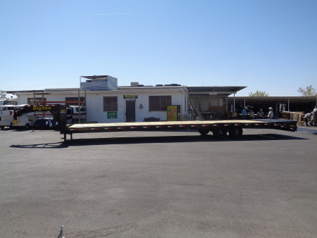 New 2026 Big Tex Trailer * 14GN-40D5A * 40ft Single Wheel Tandem Axle Gooseneck Trailer W/ Mega Ramps