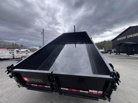 New 2026 U-DUMP 7X16 Dump Trailer / 24" Sides / Telescopic Cylinder/ Tarp & Ramps- 14k GVW