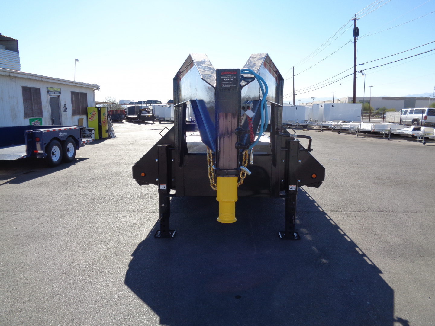 New 2026 Big Tex Trailer * 22GN-25D5A * 25ft Tandem Dual Wheel Gooseneck Trailer W/ Mega Ramps
