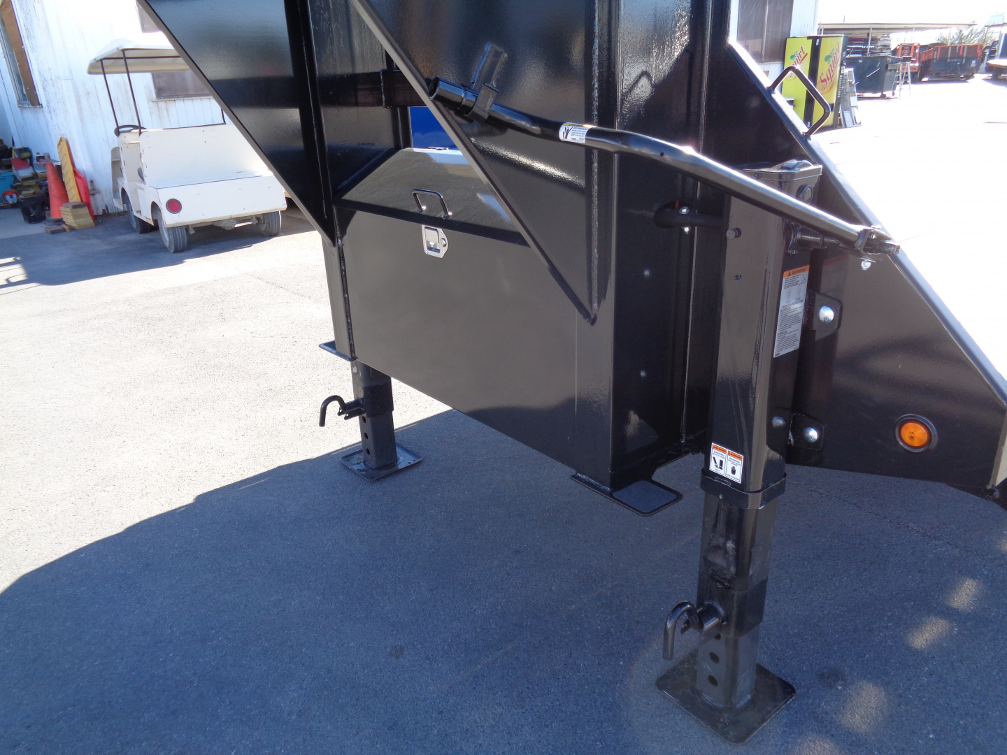 New 2026 Big Tex Trailer * 22GN-25D5A * 25ft Tandem Dual Wheel Gooseneck Trailer W/ Mega Ramps