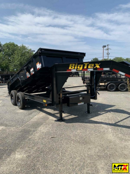 New 2026 Big Tex Trailers 7x16 Gooseneck 16GX 17500K w/ Slide-In Ramps Dump Trailer *Take an additional $200 off*