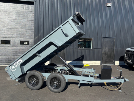 New 2026 U-Dump 5x10 Dump Trailer/ 20  sides/ Tarp kit - 7000GVW