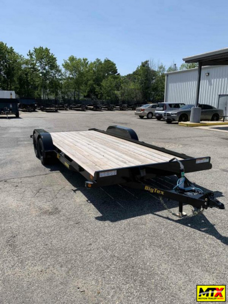 New 2025 Big Tex Trailers 16' 70CH 7K w/ Dovetail & Slide in Ramps Car / Racing Trailer