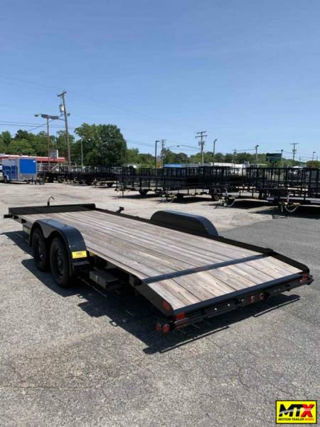 New 2025 Big Tex Trailers 16' 70CH 7K w/ Dovetail & Slide in Ramps Car / Racing Trailer