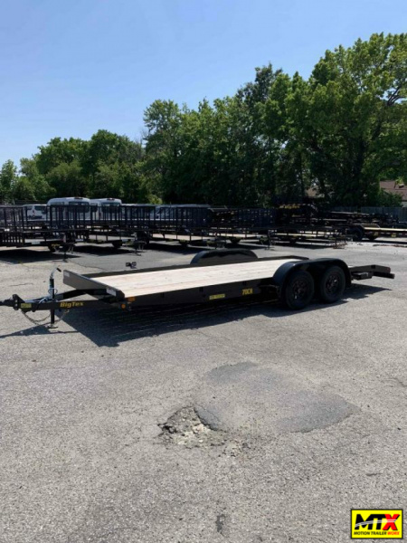 New 2025 Big Tex Trailers 16' 70CH 7K w/ Dovetail & Slide in Ramps Car / Racing Trailer