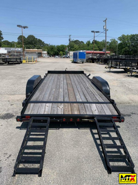 New 2025 Big Tex Trailers 16' 70CH 7K w/ Dovetail & Slide in Ramps Car / Racing Trailer