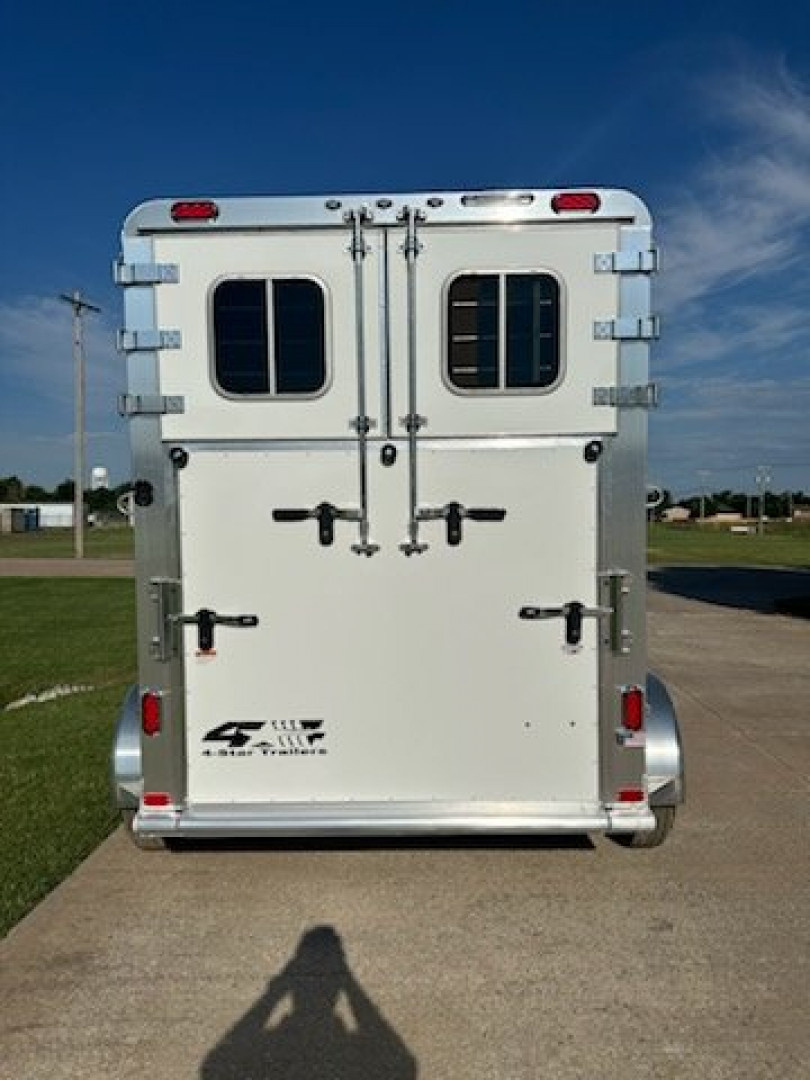 New 2027 4-Star Trailers 2 - Horse Straight Load Bumper Pull Horse Trailer