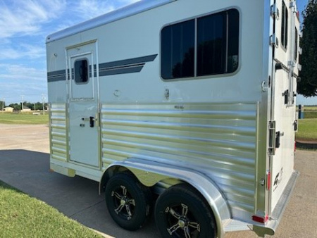 New 2027 4-Star Trailers 2 - Horse Straight Load Bumper Pull Horse Trailer