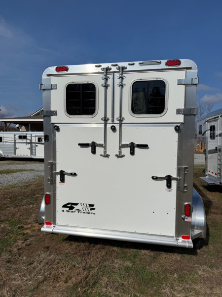 New 2026 4-Star Trailers 2 - Horse Straight Load Bumper Pull Horse Trailer