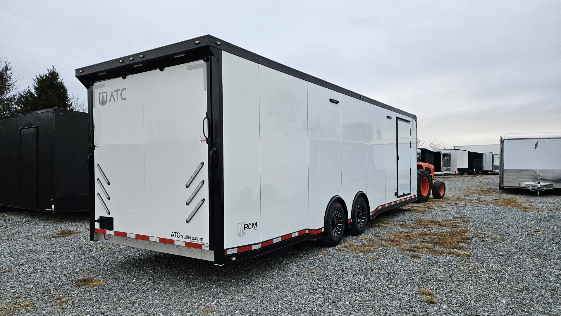 New 2026 ATC ROM550 8.5X28TA Car / Racing Trailer