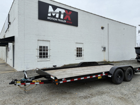 New 2026 Big Tex Trailers 20' 10CH 10K w/ Slide In Ramps Equipment Trailer
