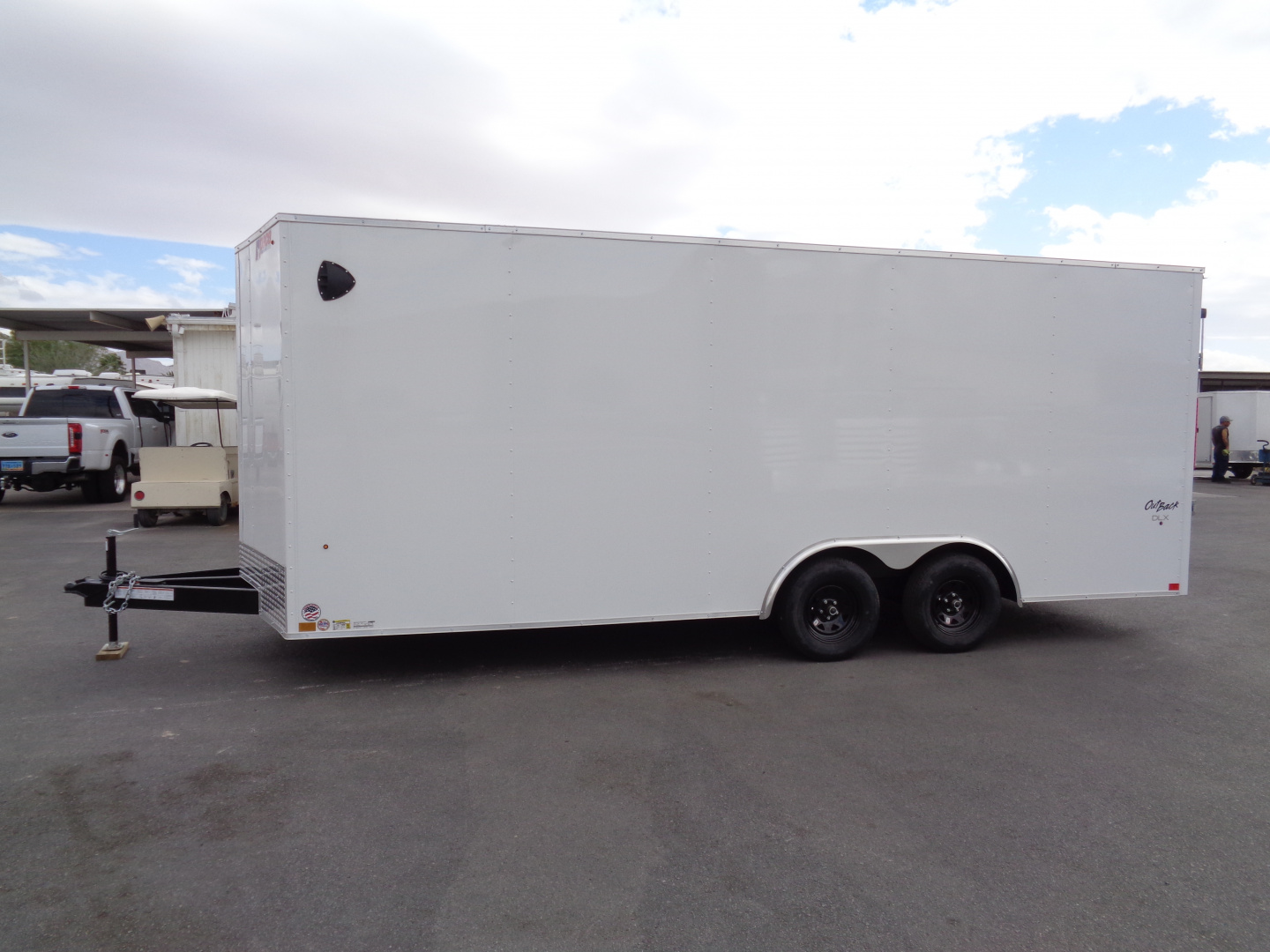 New 2026 Pace American * Out Back DLX * 8.5x20 Tandem Axle 7k Enclosed Car Hauler
