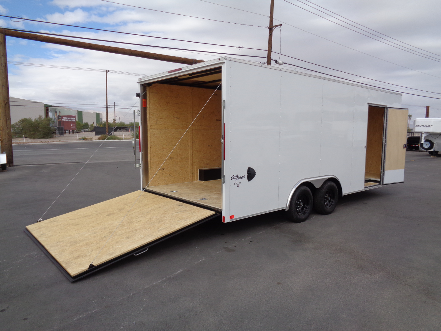 New 2026 Pace American * Out Back DLX * 8.5x20 Tandem Axle 7k Enclosed Car Hauler