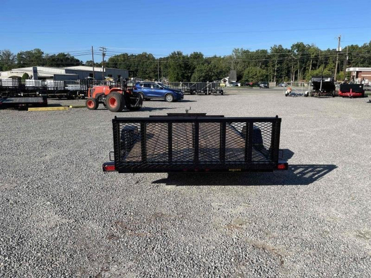 New 2025 7x14 35UT Utility Trailer with Bi-Fold Tailgate *Take an additional $100 off*