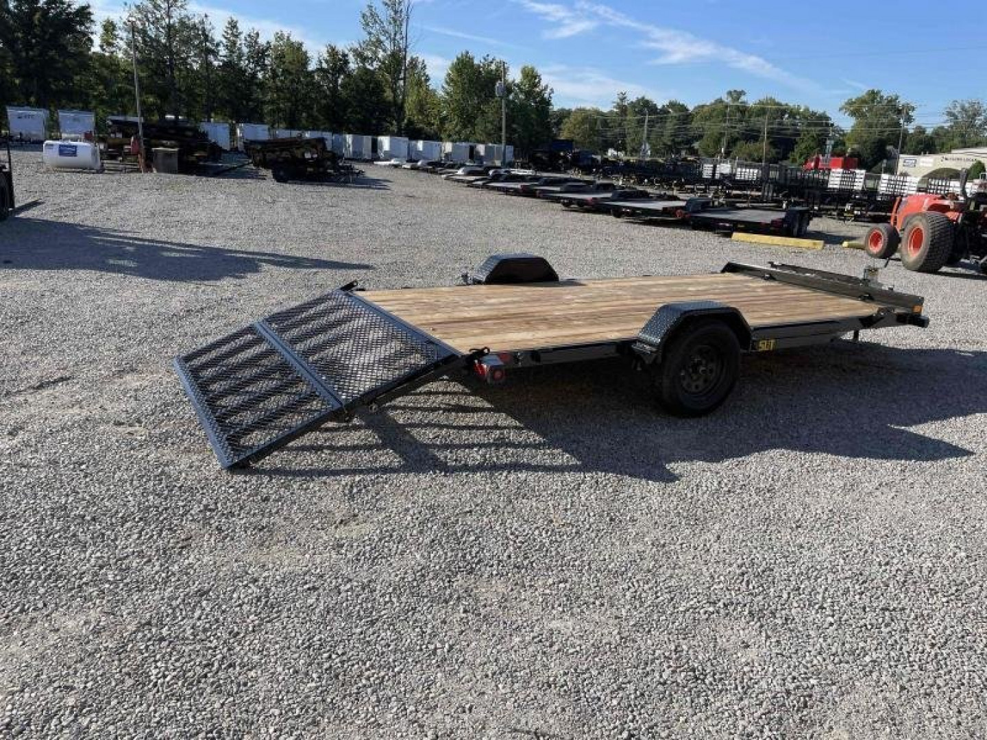 New 2025 7x14 35UT Utility Trailer with Bi-Fold Tailgate *Take an additional $100 off*