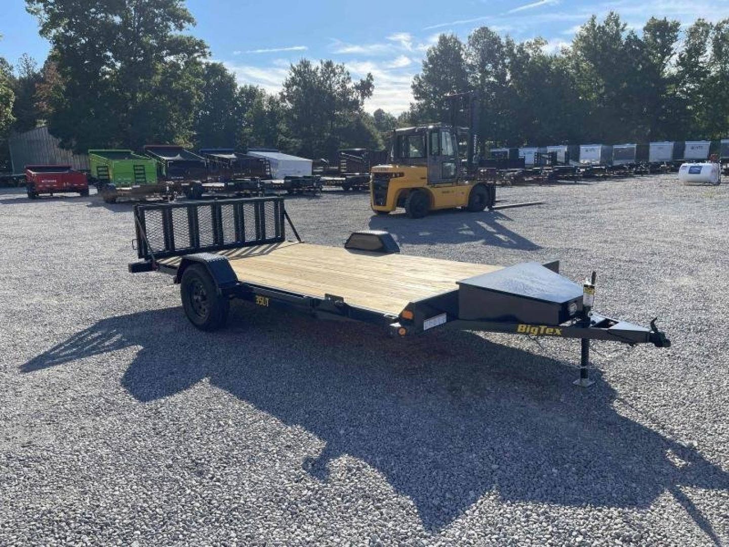 New 2025 7x14 35UT Utility Trailer with Bi-Fold Tailgate *Take an additional $100 off*