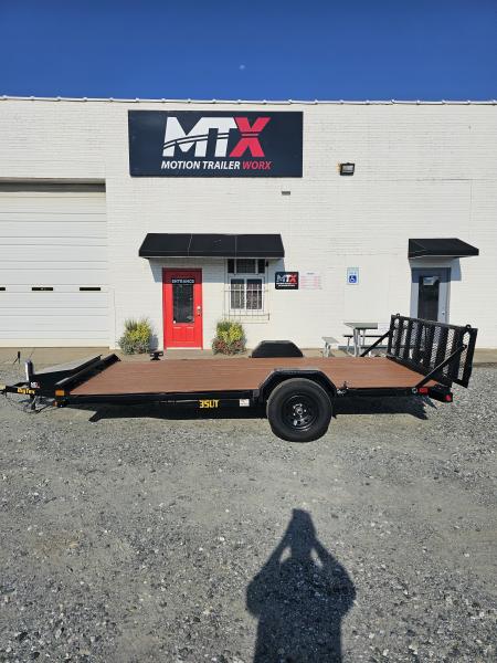 New 2025 Big Tex Trailers 7x14 35UT w/ Bi-Fold Gate Utility Trailer
