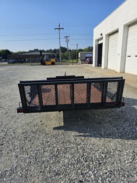 New 2025 Big Tex Trailers 7x14 35UT w/ Bi-Fold Gate Utility Trailer