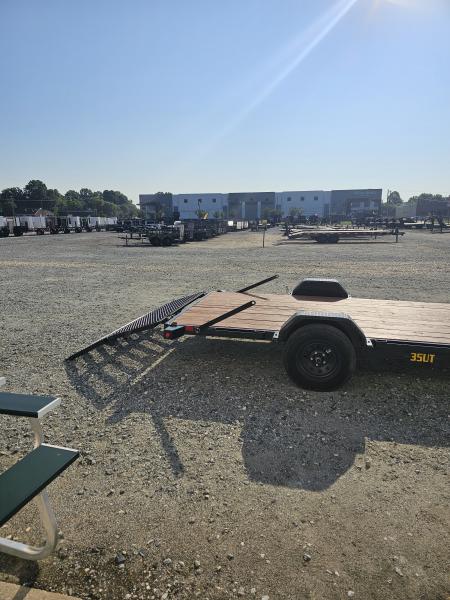 New 2025 Big Tex Trailers 7x14 35UT w/ Bi-Fold Gate Utility Trailer