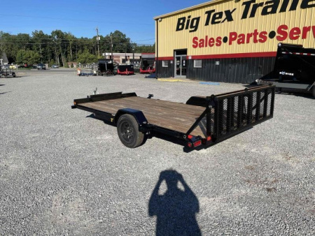 New 2025 7x14 35UT Utility Trailer with Bi-Fold Tailgate *Take an additional $100 off*