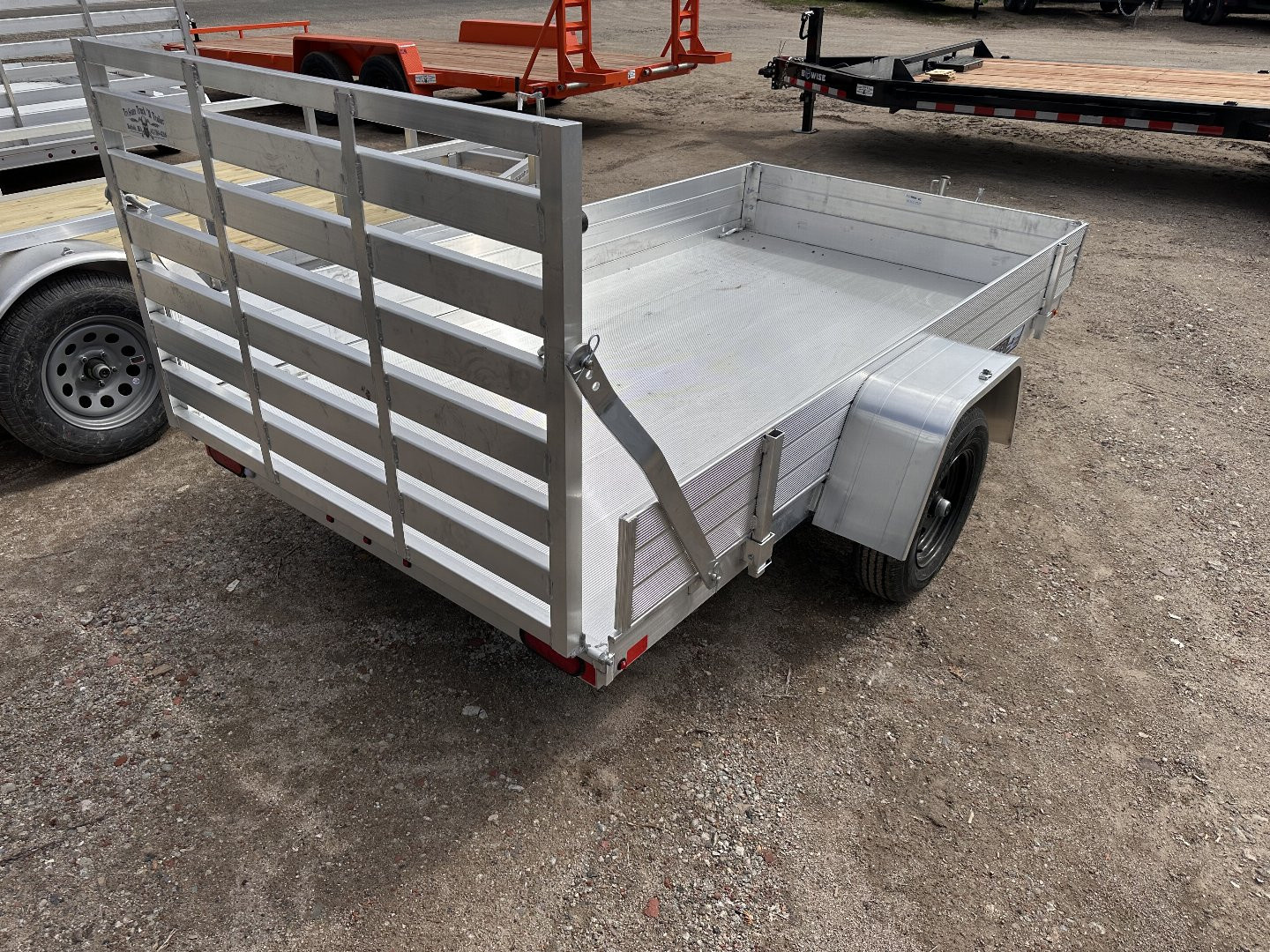 New 2026 Aluma 63X10 ESA Utility Trailer