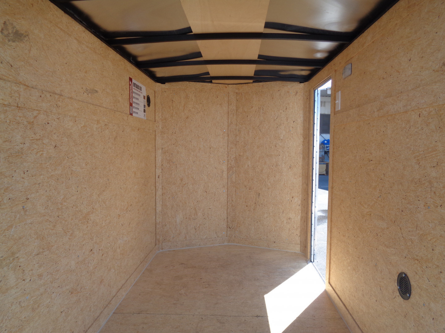 New 2026 Pace American * Out Back DLX * 5x8 V-Nose Single Axel Cargo Trailer