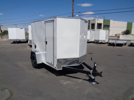 New 2026 Pace American * Out Back DLX * 5x8 V-Nose Single Axel Cargo Trailer