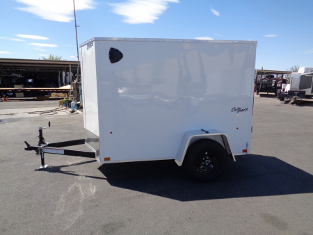 New 2026 Pace American * Out Back DLX * 5x8 V-Nose Single Axel Cargo Trailer