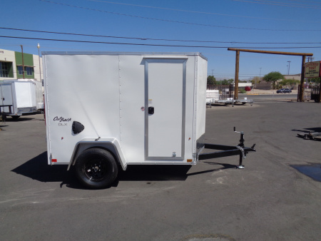 New 2026 Pace American * Out Back DLX * 5x8 V-Nose Single Axel Cargo Trailer
