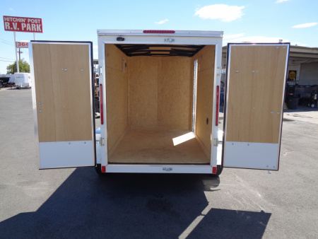 New 2026 Pace American * Out Back DLX * 5x8 V-Nose Single Axel Cargo Trailer