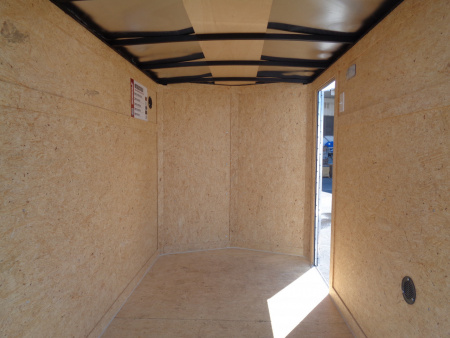 New 2026 Pace American * Out Back DLX * 5x8 V-Nose Single Axel Cargo Trailer
