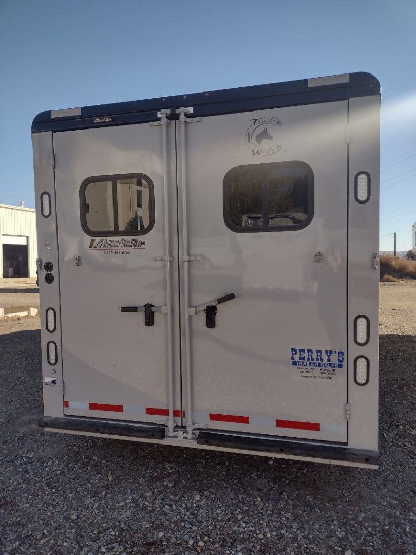 Used 2023 Trails West Classic 4 Horse Trailer