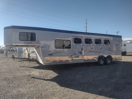 Used 2023 Trails West Classic 4 Horse Trailer