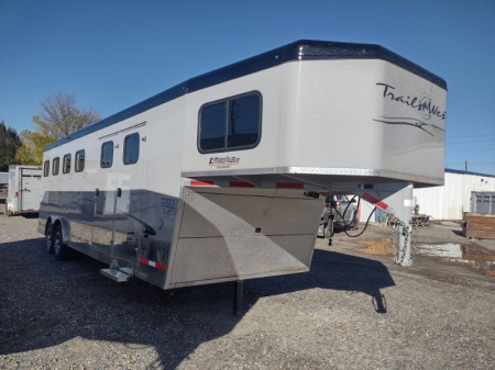Used 2023 Trails West Classic 4 Horse Trailer