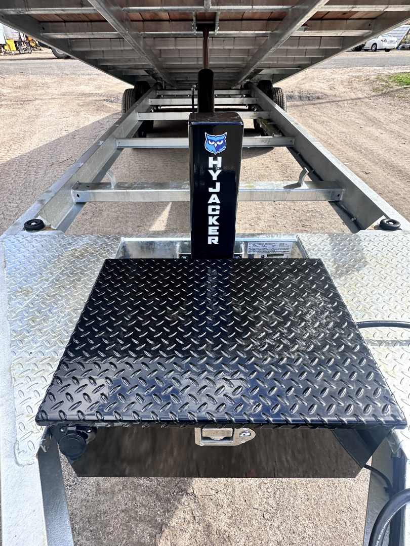 New 2026 BWISE 24' Galvanized Equipment Trailer