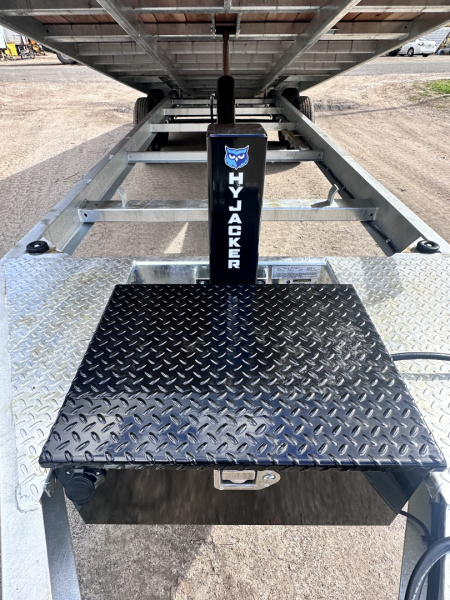 New 2026 BWISE 24' Galvanized Equipment Trailer