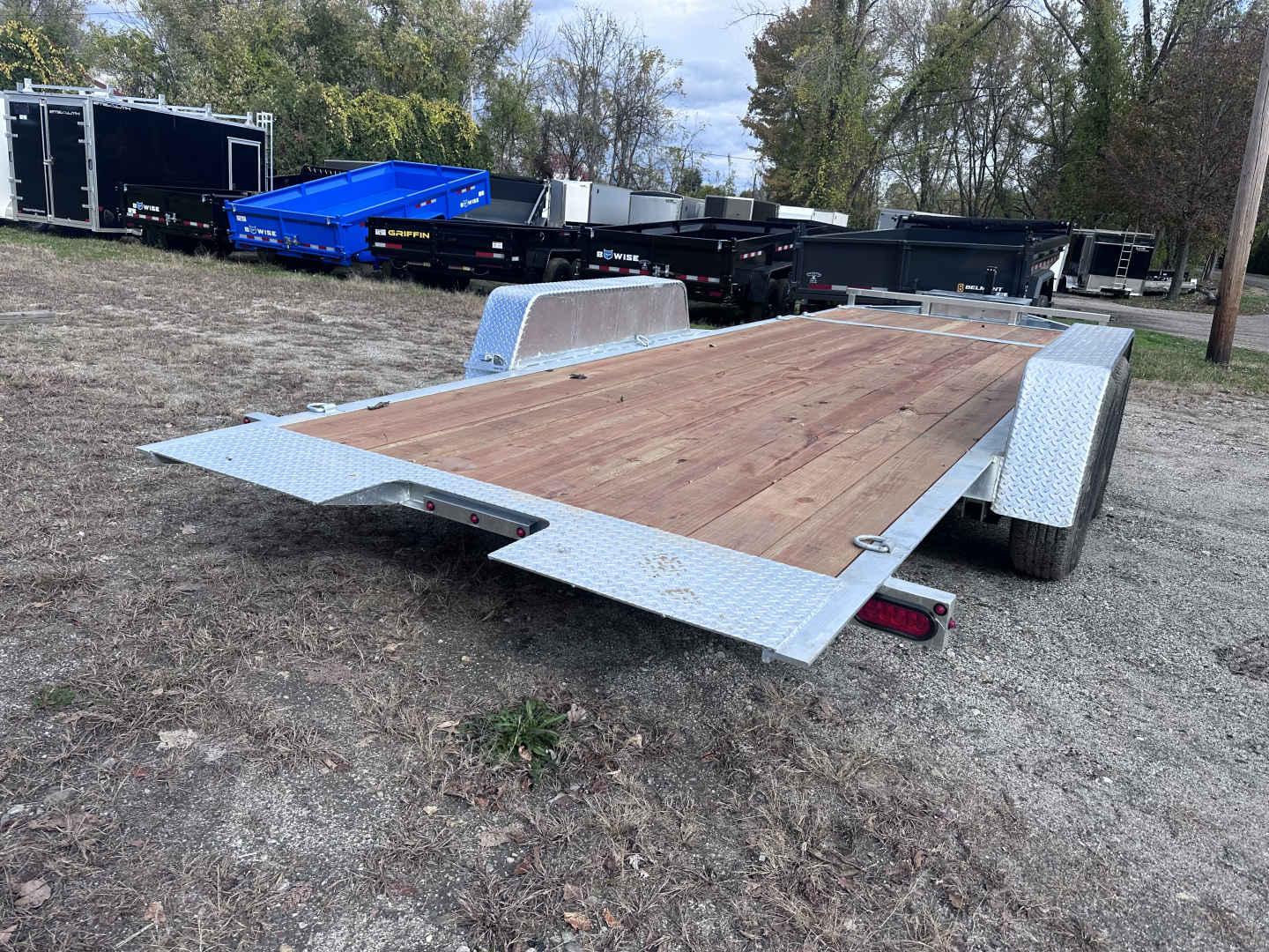 New 2026 BWISE 20' 14k Tilt trailer